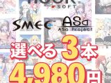【まとめ買い】HOOKSOFT・SMEE・ASaProject選べるFD3本4，980円 第2弾
